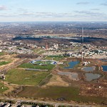 Aerial Shot of Outdoor Fields